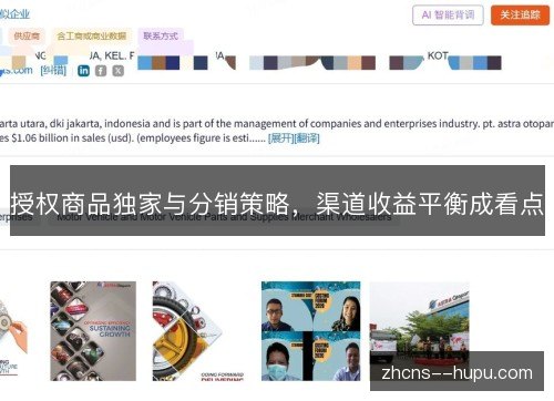 授权商品独家与分销策略,渠道收益平衡成看点 授权商品独家与分销策略,渠道收益平衡成看点